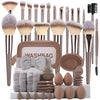 Makeup brush kit